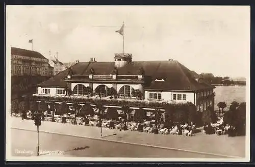 AK Hamburg-Neustadt, Cafe Alsterpavillon