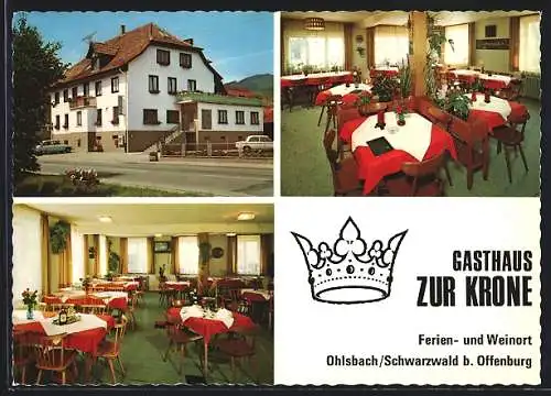 AK Ohlsbach, Gasthaus zur Krone