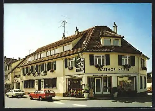 AK Mitteltal / Schwarzwald, Gasthof-Pension Kaiser Bes.: S. Merlo