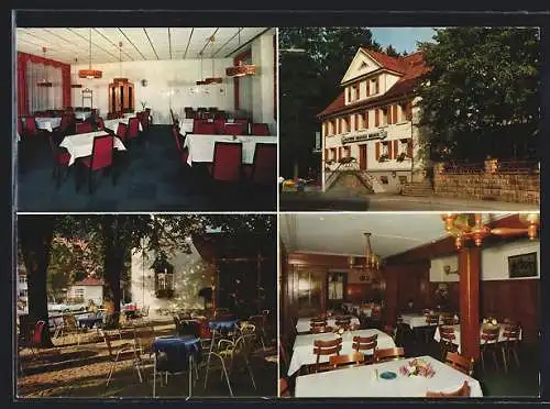 AK Oppenau /Schwarzwald, Gasthof-Restaurant Bruder, Bes. Familie Bruder-Frech