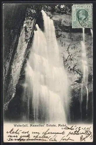 AK Mahe, Waterfall, Mamelles Estate