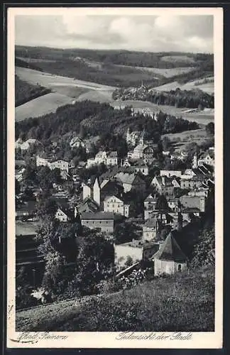 AK Bad Reinerz, Teilansicht der Stadt