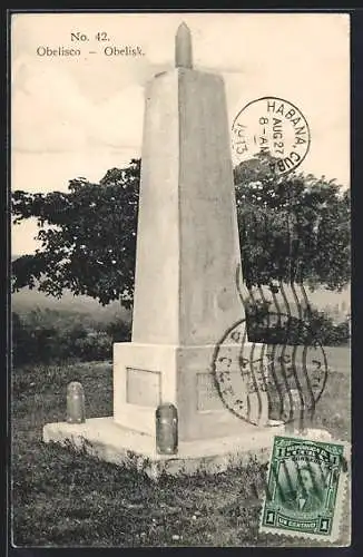 AK Cuba, Obelisk