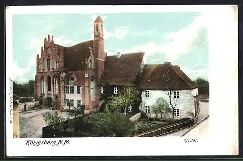 AK Königsberg / Chojna, Ansicht vom Kloster