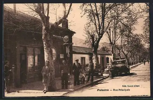 AK Palestro, Rue Principale, Strassenpartie