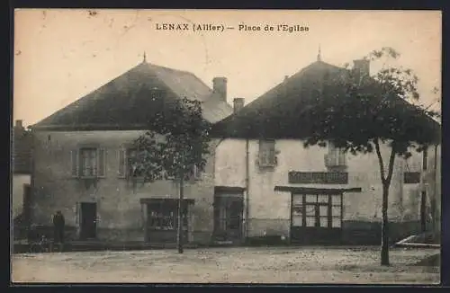 AK Lenax /Allier, Place de L`Eglise