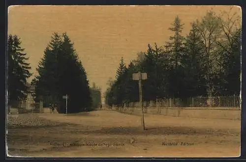 AK Diou /Allier, Route de Sept-Fonds