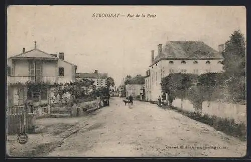 AK Etroussat, Rue de la Ponte