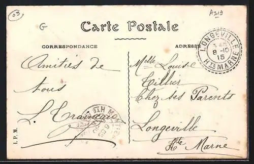 AK Lusigny, Rue du Moulin