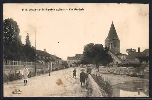 AK Louroux-de-Bouble /Allier, Vue generale