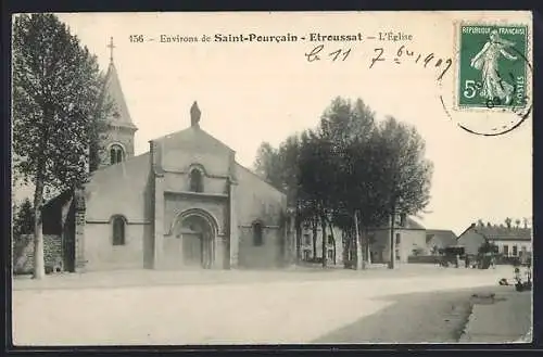 AK Etroussat, L`Eglise