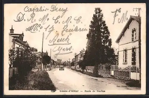 AK Cosne-d`Allier, Route de Moulins