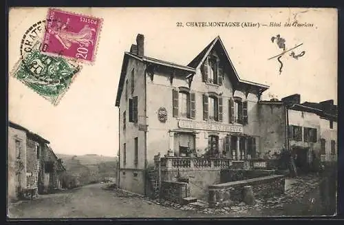 AK Chatelmontagne, Hotel des Touristes