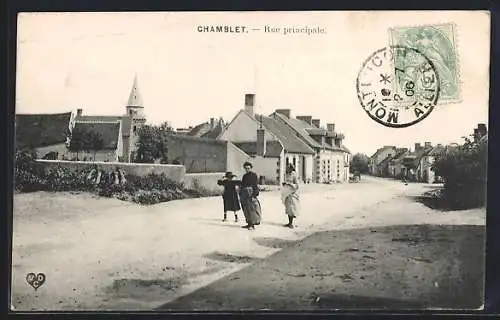 AK Chamblet, Rue principale