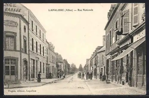 AK Lapalisse /Allier, Rue Nationale