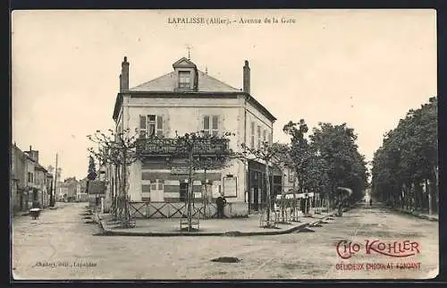 AK Lapalisse /Allier, Avenue de la Gare