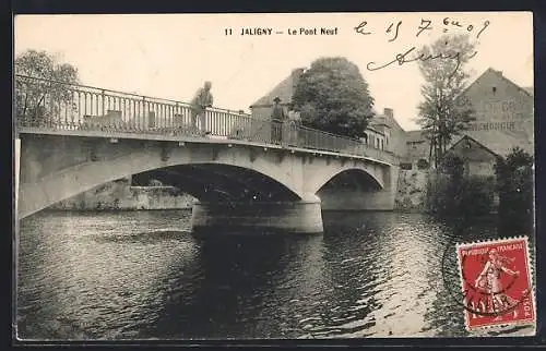 AK Jaligny, Le Pont Neuf