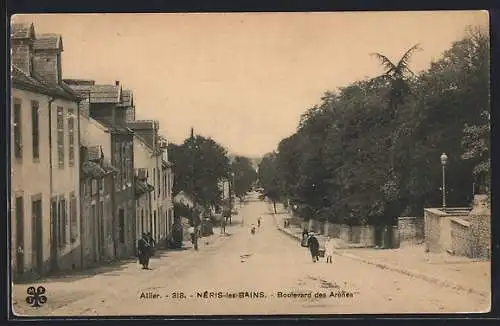 AK Neris-les-Bains, Boulevard des Arenes