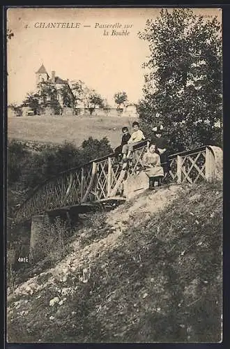 AK Chantelle, Passerelle sur la Bouble