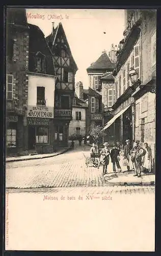 AK Moulins, Maison de bois, Restaurant P. Liger