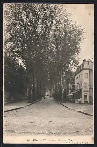 AK Moulins, Avenue de la Gare