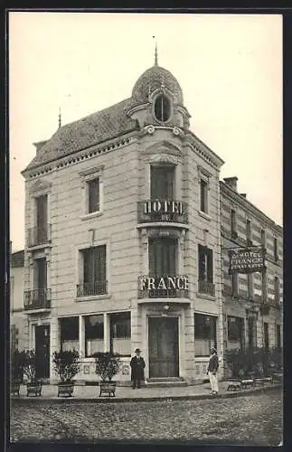 AK Lapalisse /Allier, Grand Hotel de France, Propr. Bonniveau