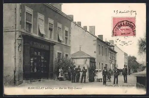 AK Marcillat /Allier, Rue du Petit-Louvre