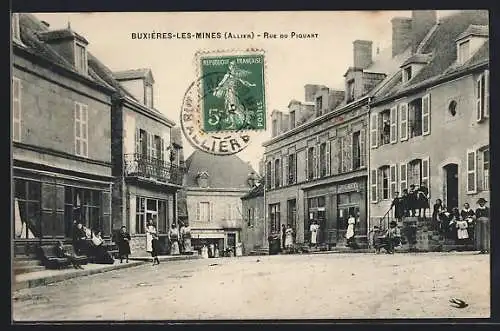 AK Buxières-les-Mines, Rue du Piquant