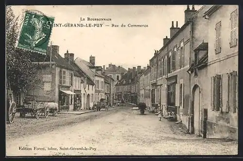 AK Saint-Gérand-le-Puy, Rue du Commerce