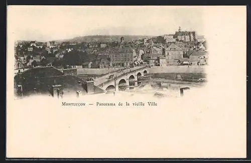 AK Montlucon, Panorama de la vieille Ville