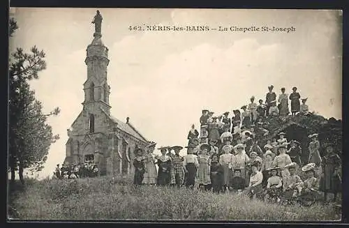 AK Néris-les-Bains, La Chapelle St-Joseph