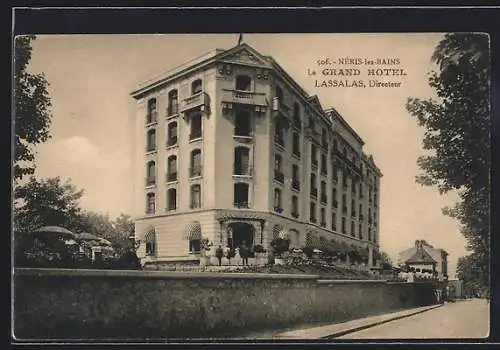 AK Néris-les-Bains, Le Grand Hotel