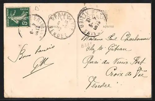 AK Néris-les-Bains /Allier, Place entre les deux Parcs