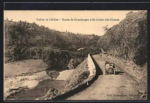 AK St-Julien-des-Chezes, Vallée de l`Allier, Route de Chanteuges