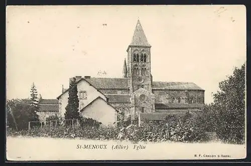 AK St-Menoux /Allier, Eglise