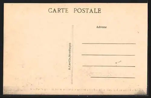 AK Ebreuil, Vallée de la Sioule, Tunnel sur la route de Châteauneuf, Aspect intérieur