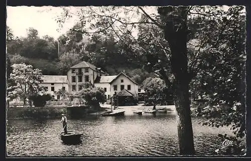 AK Chateauneuf-les-Bains, L`Hotel des Méritis au bord de la Sioule