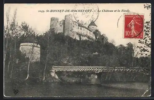 AK St-Bonnet-de-Rochefort, Le Château et la Sioule