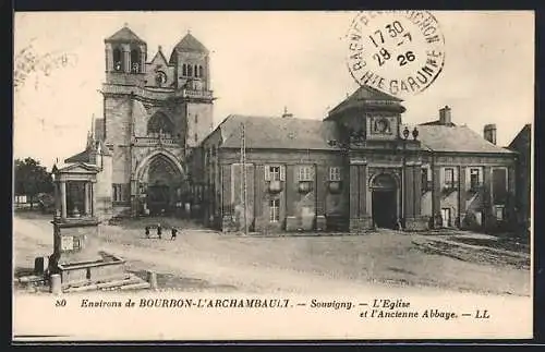 AK Bourbon-L`Archambault, Souvigny, L`Eglise et l`Ancienne Abbaye