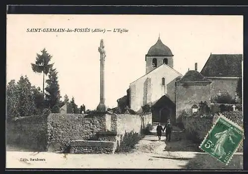 AK Saint-Germain-des-Fossès, L`Eglise