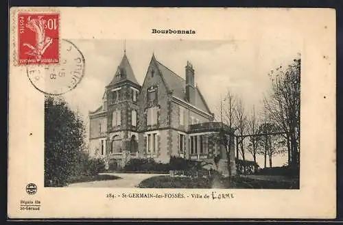 AK St-Germain-des-Fossés, Bourbonnais, Villa l`Orme