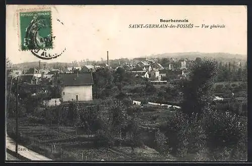 AK Saint-Germain-des-Fosses, Vue generale