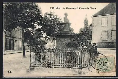 AK Gerilly, Le Monument Francois Péron