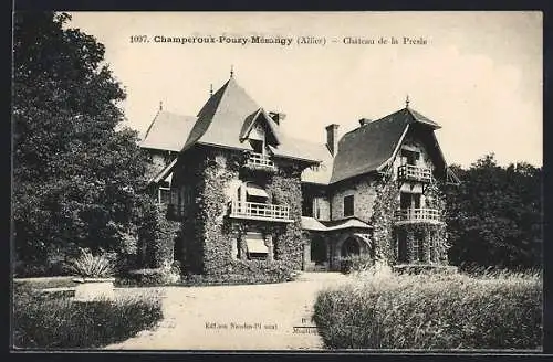 AK Champeroux-Pouzy-Mésangy /Allier, Château de la Presle