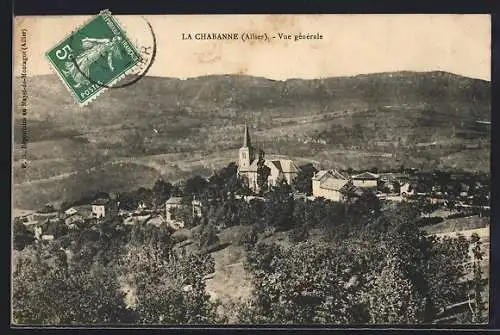 AK La Chabanne /Allier, Vue générale