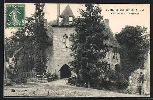 AK Buxieres-les-Mines, Chateau de la Condemine