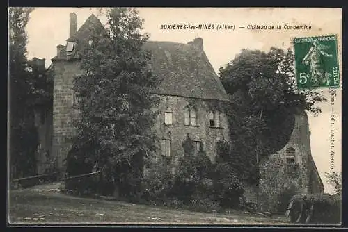 AK Buxières-les-Mines /Allier, Château de la Condemine