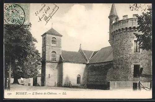 AK Busset, L'Entrée du Chateau