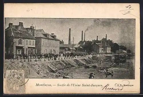 AK Montlucon, Sortie de l`Usine Saint-Jacques