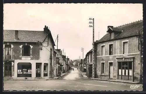 AK Domerat /Allier, Route de Prunay